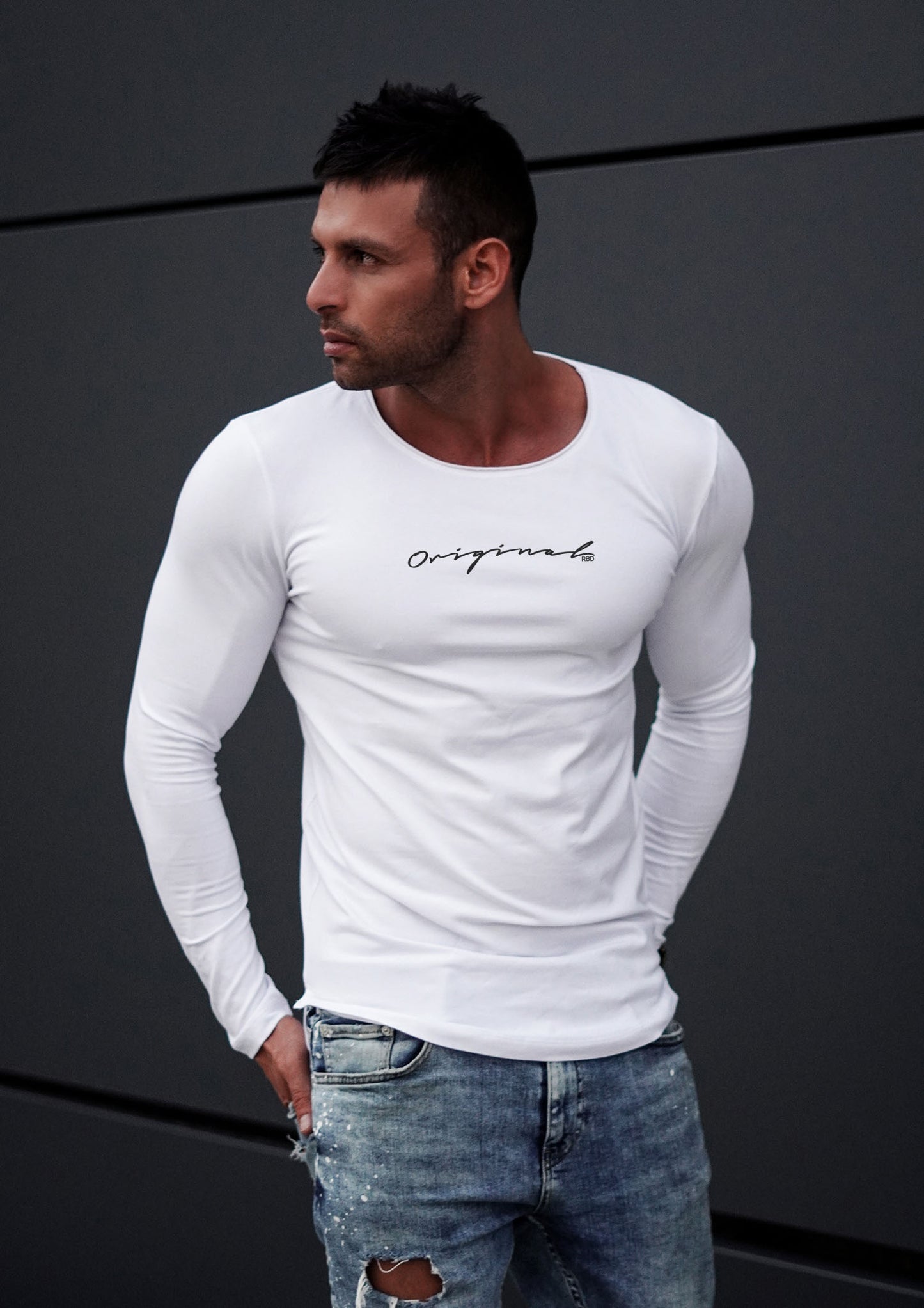 Mens Long Sleeve T-shirt "Originals" MD954