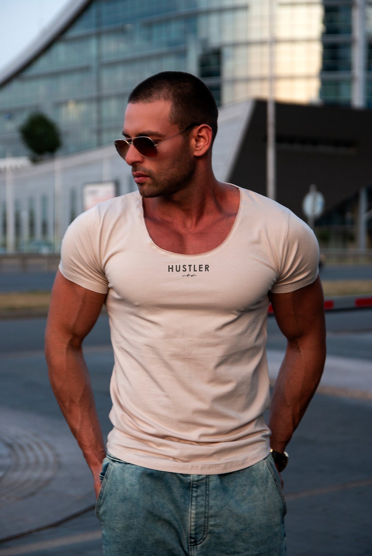 Men's T-shirt "Hustler" MD955