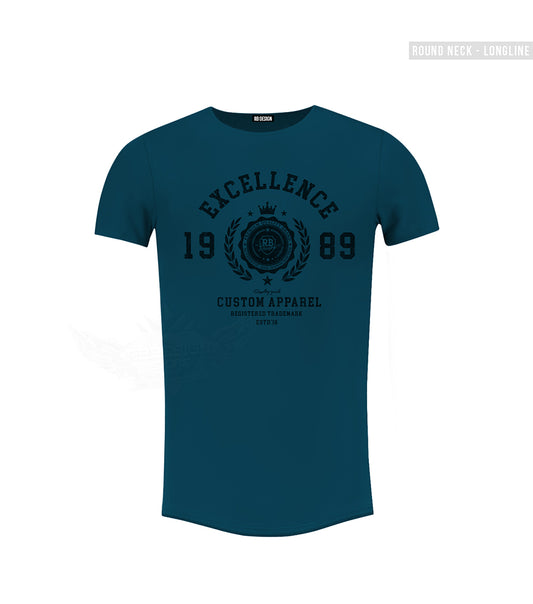 Мen's Longline T-shirt "Excellence" MD959