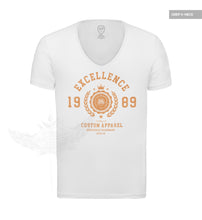 Mens T-shirt "Excellence" MD959 Orange