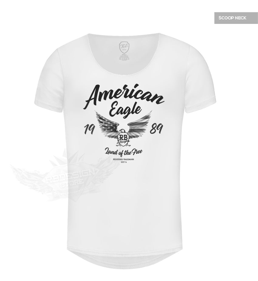 Mens T-shirt American Eagle MD960 Black