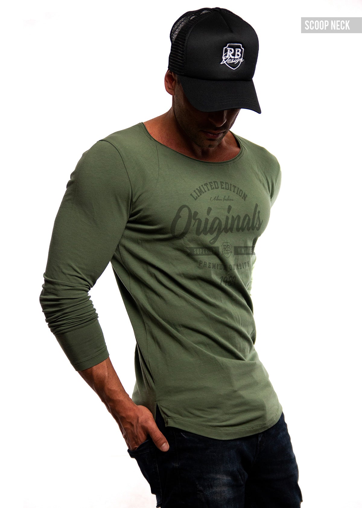 Mens Long Sleeve T-shirt "Originals" MD961