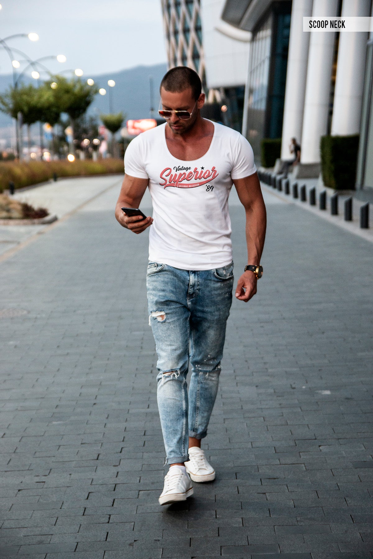 Mens T-shirt "Superior" MD962