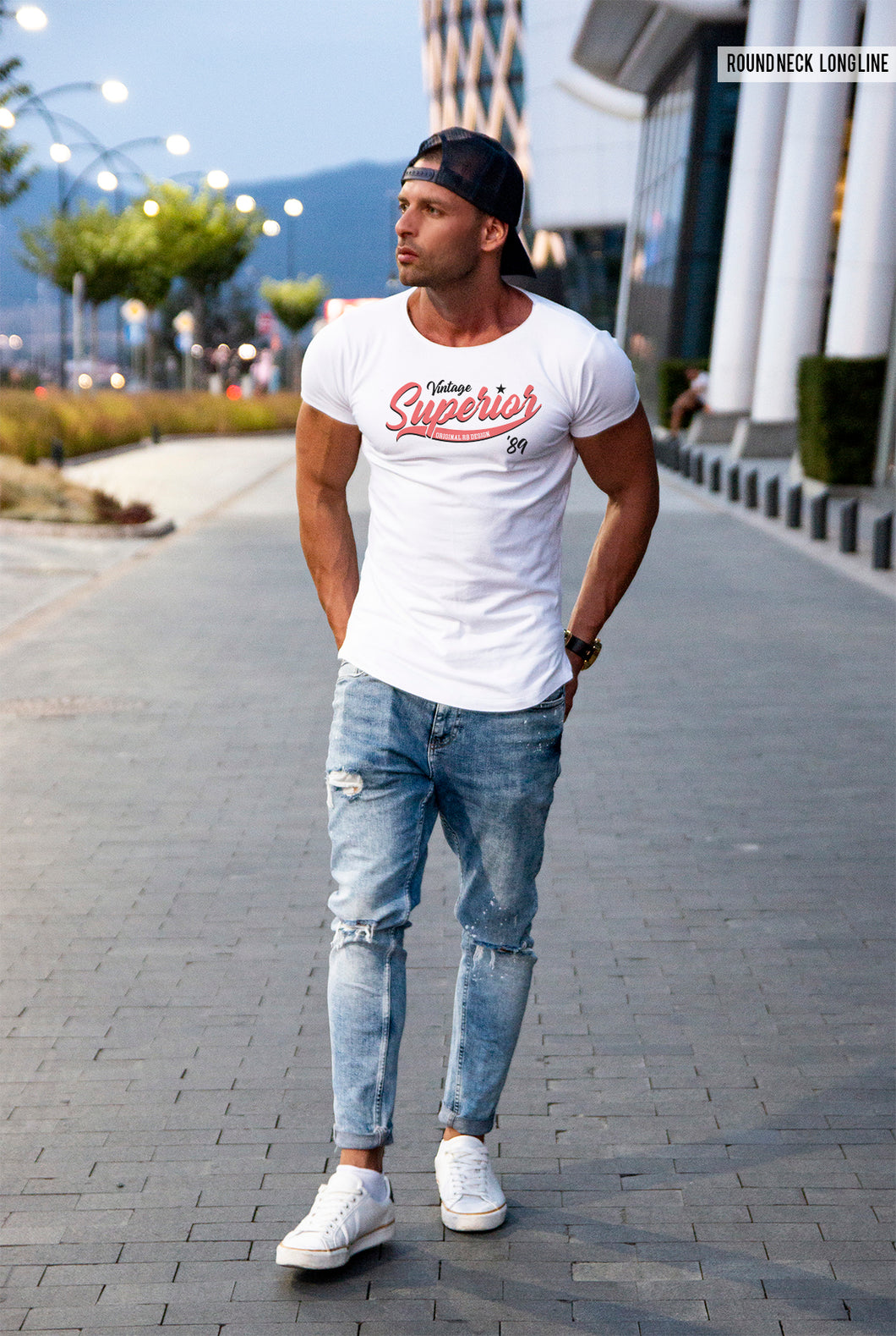Beregning vægt smidig Cool White T-shirts - Trending Casual Street Style Mens Fashion 2020 – RB  Design Store