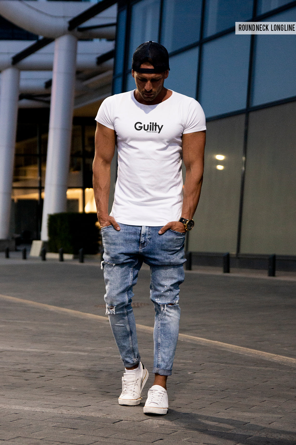 Mens T-shirt "Guilty" MD964