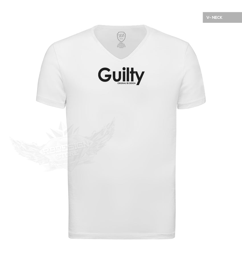 Mens T-shirt "Guilty" MD964