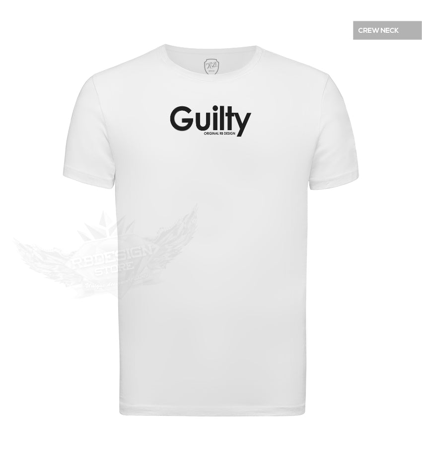 Mens T-shirt "Guilty" MD964