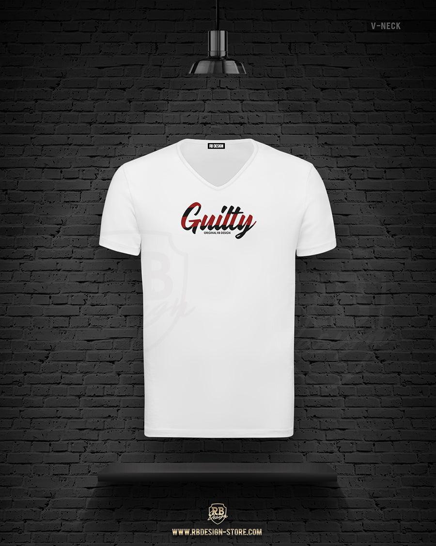 Mens T-shirt "Guilty" MD965