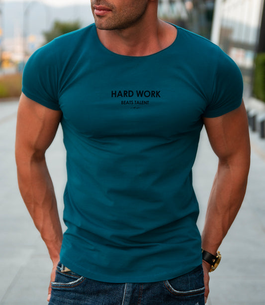 Мen's T-shirt "Hard Work Beats Talent" MD970