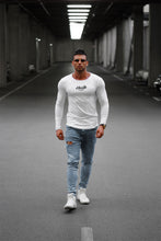 Mens Long Sleeve T-shirt "Hustle Harder" MD971