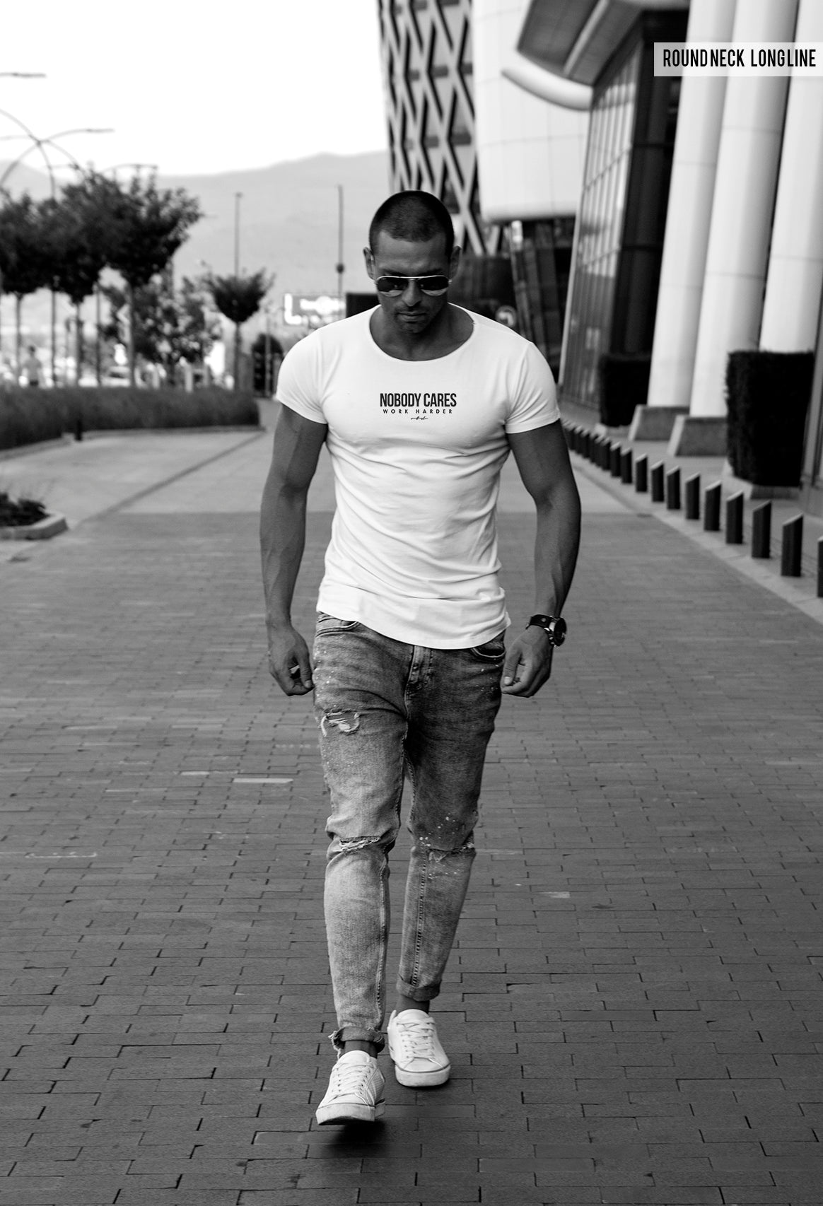 Мen's T-shirt "Nodoby Cares Work Harder" MD974