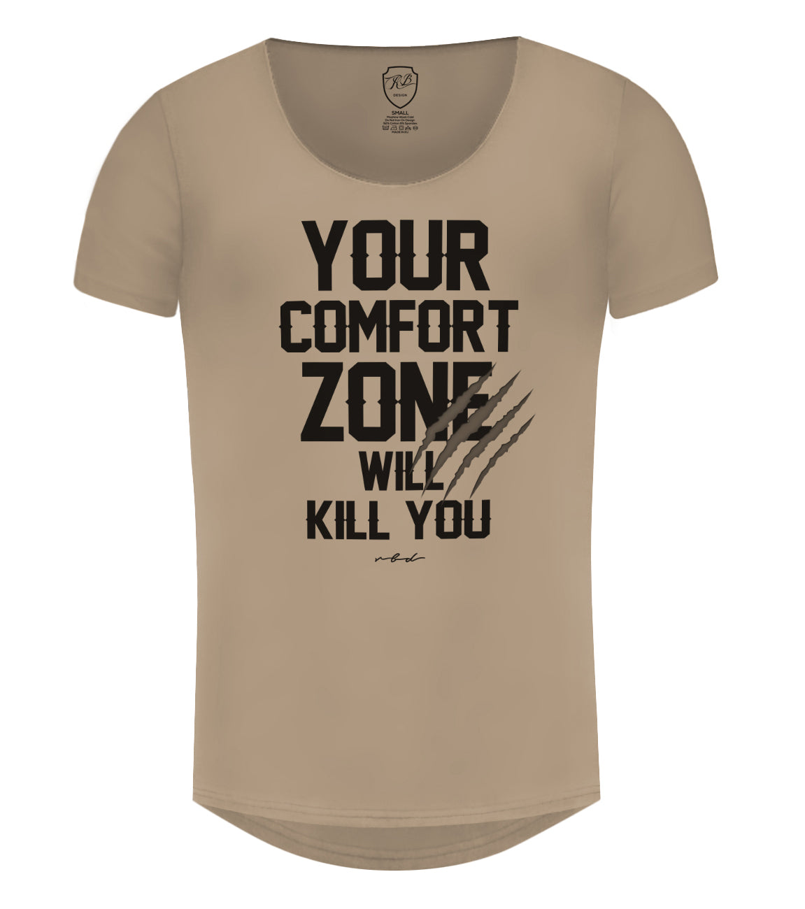 Men's T-shirt "Your Comfort Zone Will Kill You" MD979