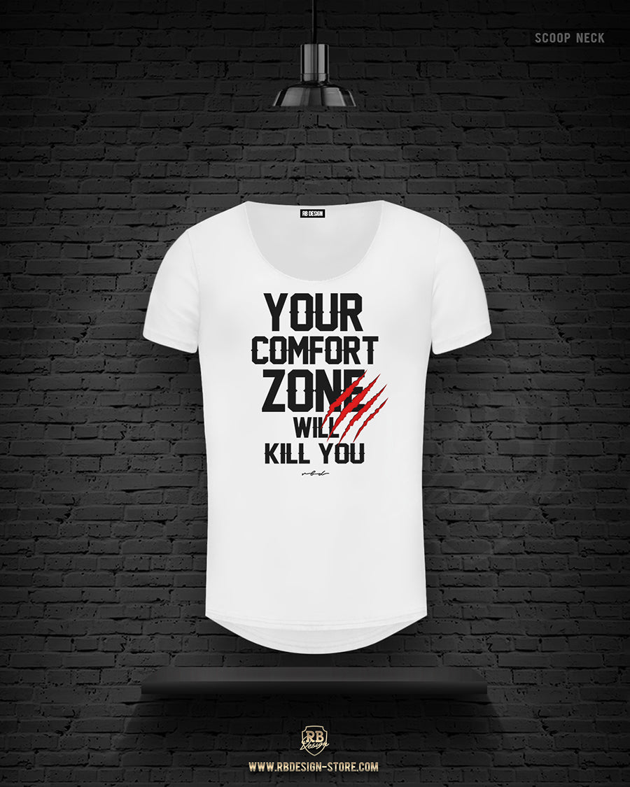 Men's T-shirt "Your Comfort Zone Will Kill You" MD979