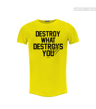 Men’s T-shirt “Destroy What Destroys You” Gym Wear Motivation Tees – RB