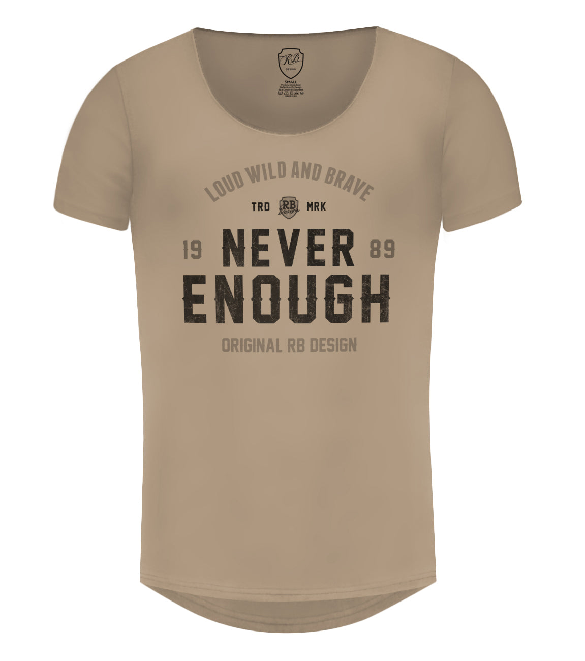 Men's T-shirt "Never Enough" MD981