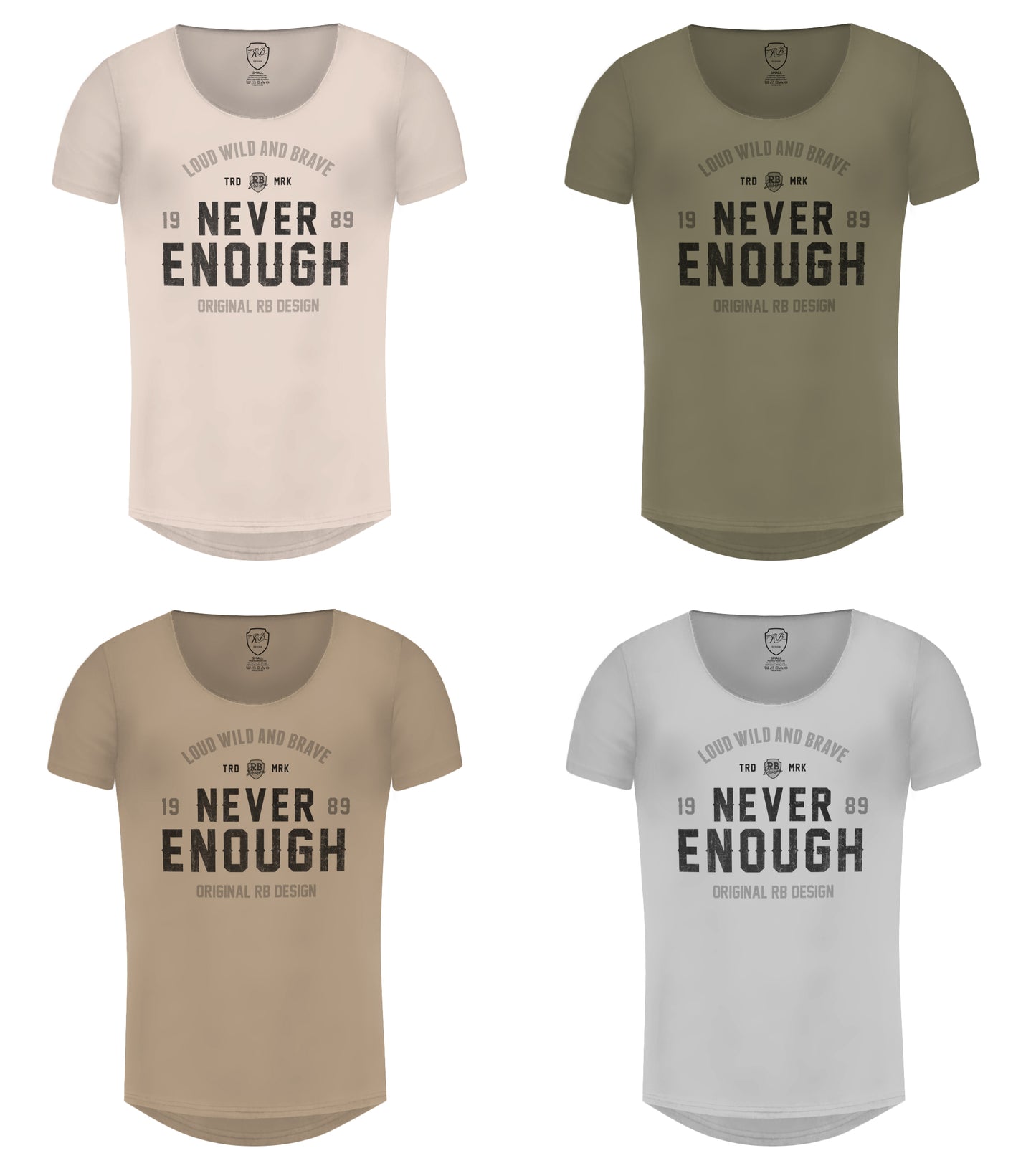 Men's T-shirt "Never Enough" MD981