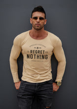 Mens Long Sleeve T-shirt "Regret Nothing" MD982