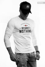 Mens Long Sleeve T-shirt "Regret Nothing" MD982