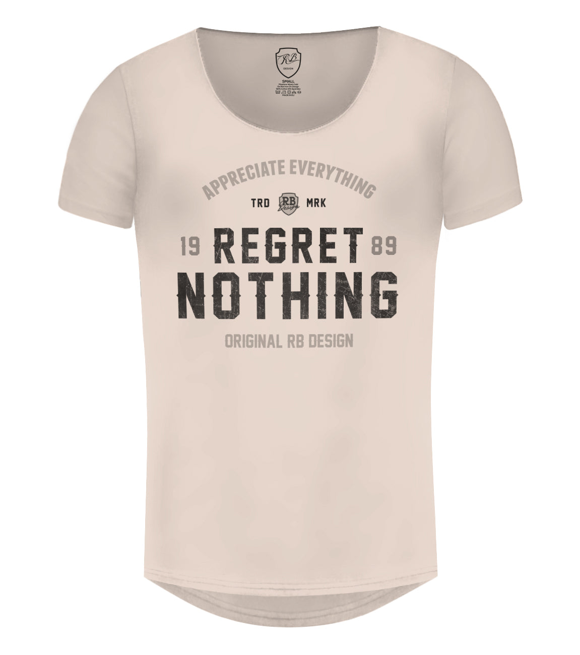 Men's T-shirt "Regret Nothing" MD982