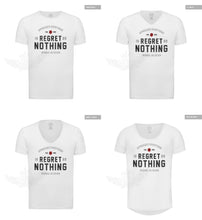 Men's T-shirt "Regret Nothing" MD982