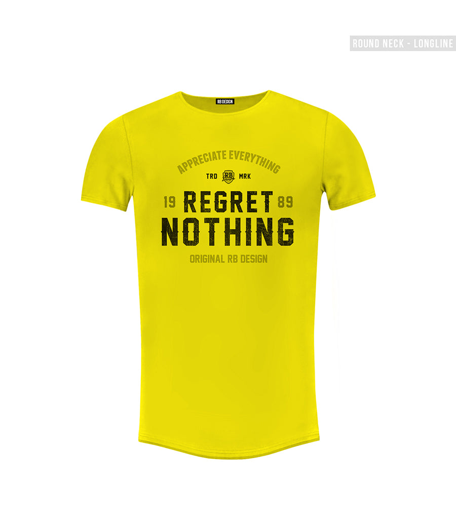 Men's T-shirt "Regret Nothing" MD982