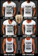 BOSS Men's White T-shirt Wording Fitness Gym Tank Top MD024