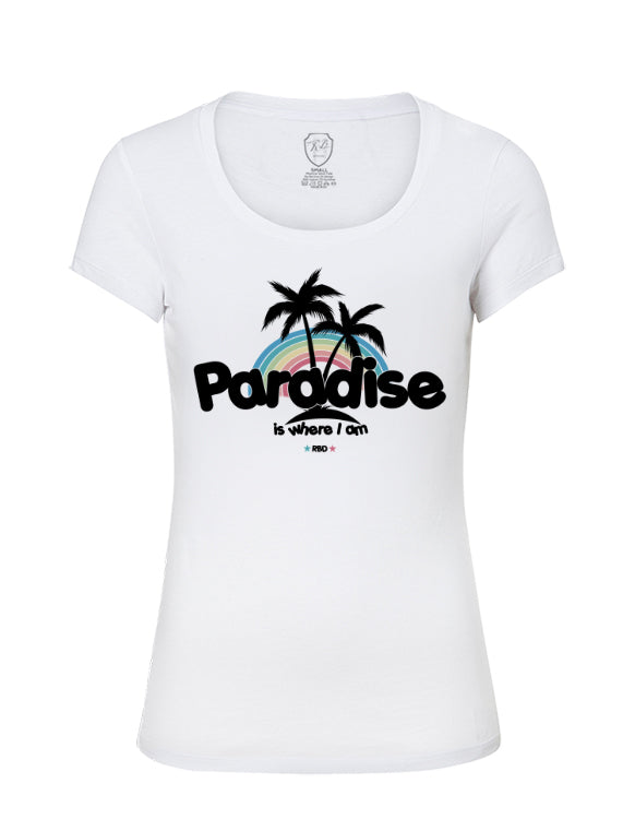 Paradise Cool Trendy Women's Top  WD353