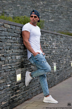 Plain White Mens T-shirt - Longline