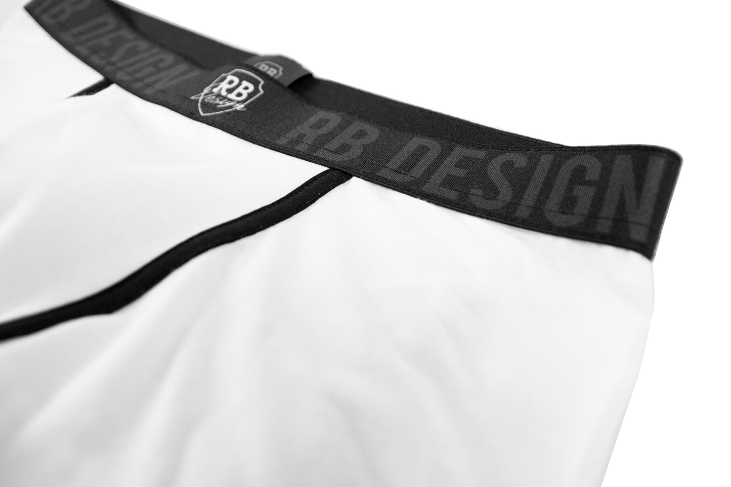 Men's White Boxer Briefs "Angel"
