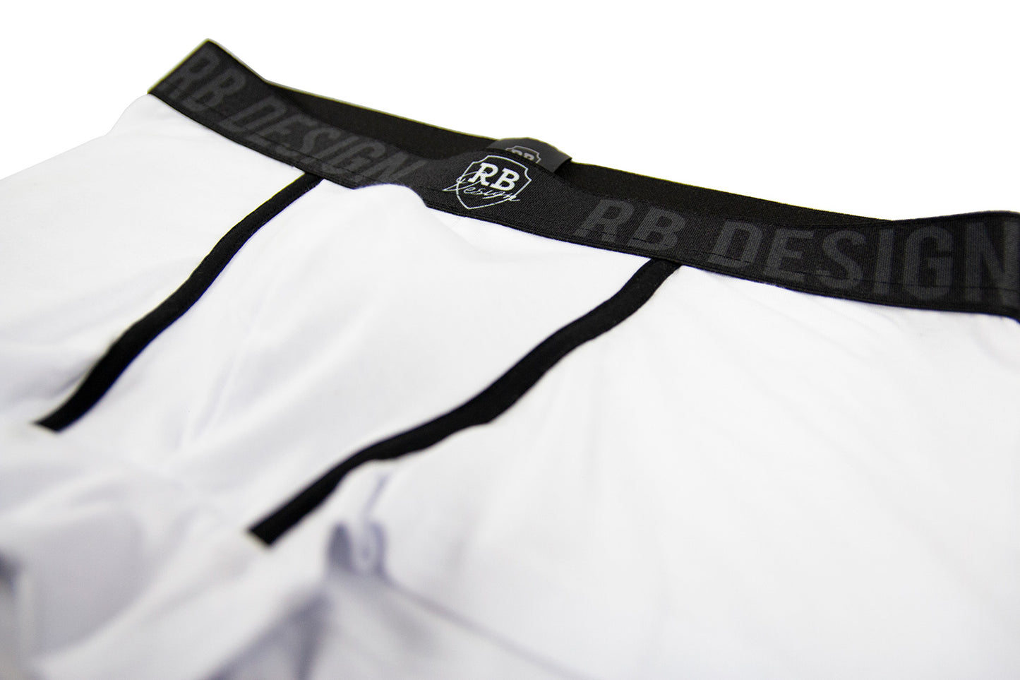 Men's White Boxer Briefs "Angel"
