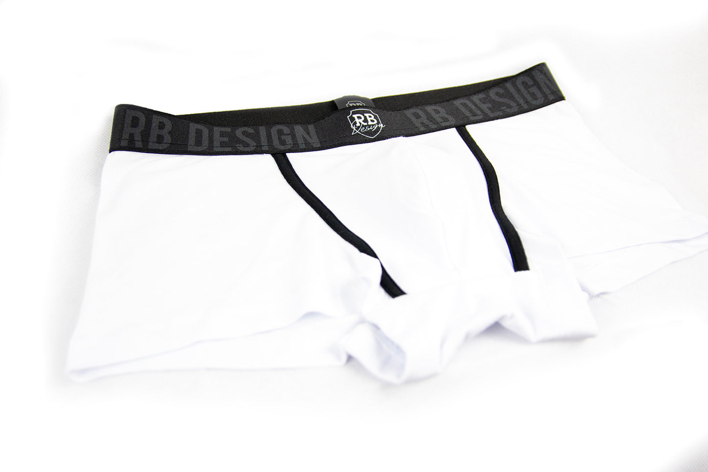 Men's White Boxer Briefs "Angel"