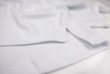 2 Pack Men's Plain Round Neck T-shirts White and Yellow / Longline