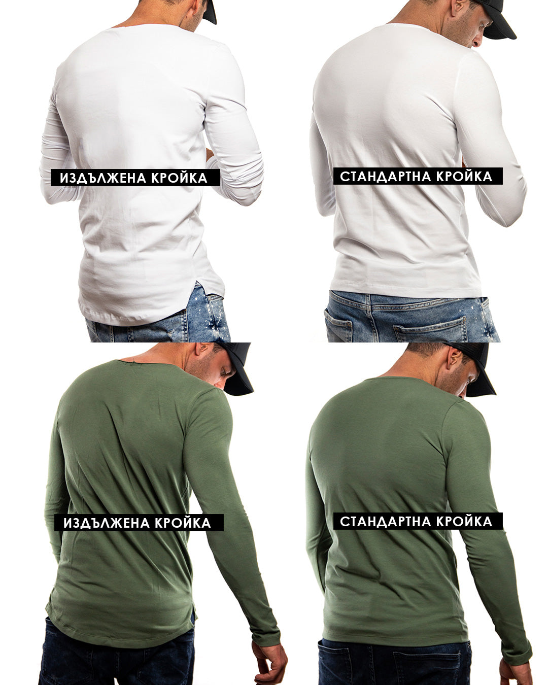 Mens Long Sleeve T-shirt Muscle Car MD886
