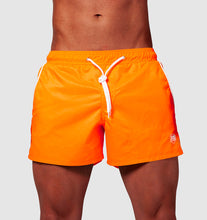 Bundle Mens Swimming Orange Shorts +  Orange Hat  BW01OSOH