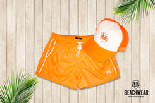 Bundle Mens Swimming Orange Shorts +  Orange Hat  BW01OSOH