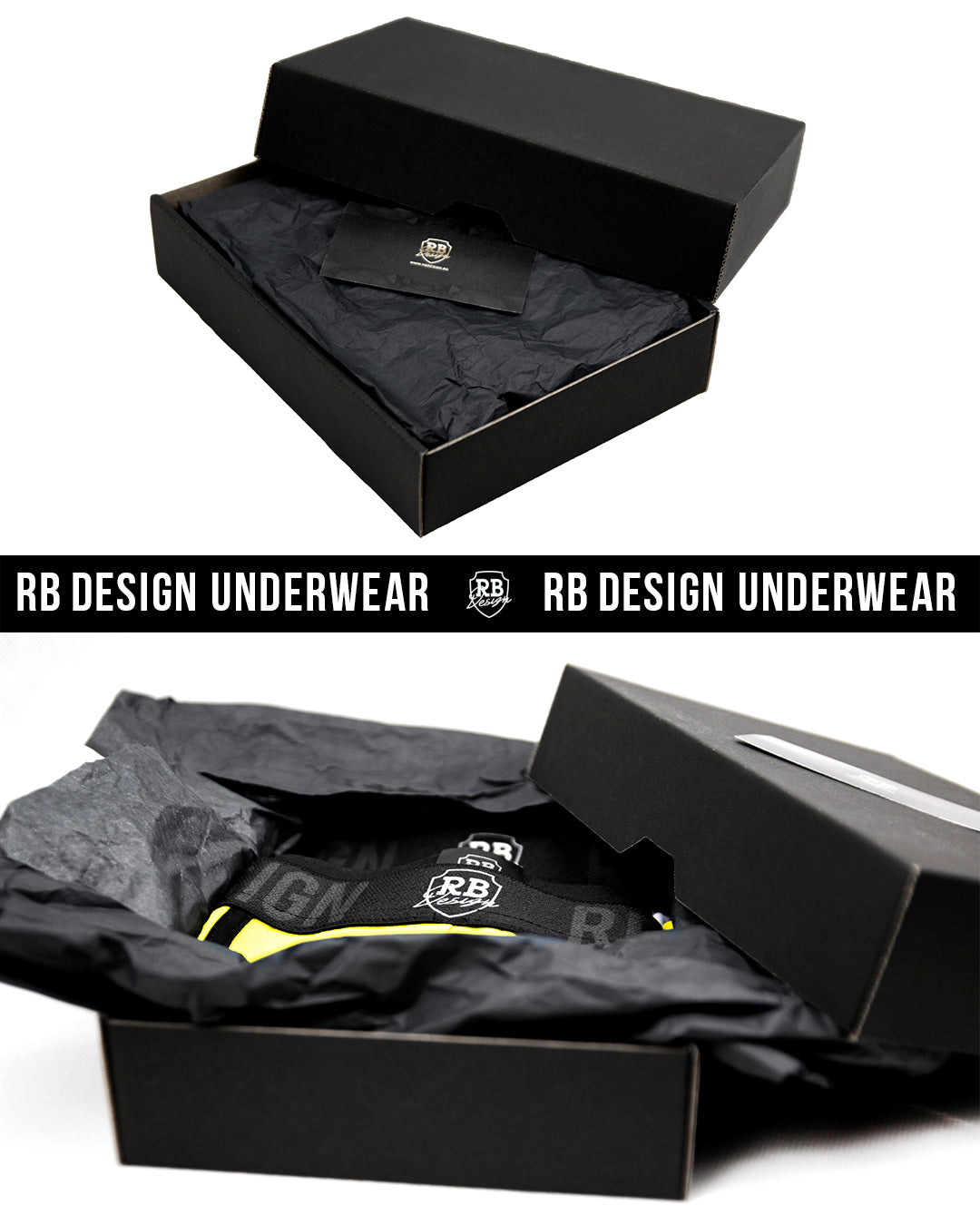 Men's Black Boxer Briefs