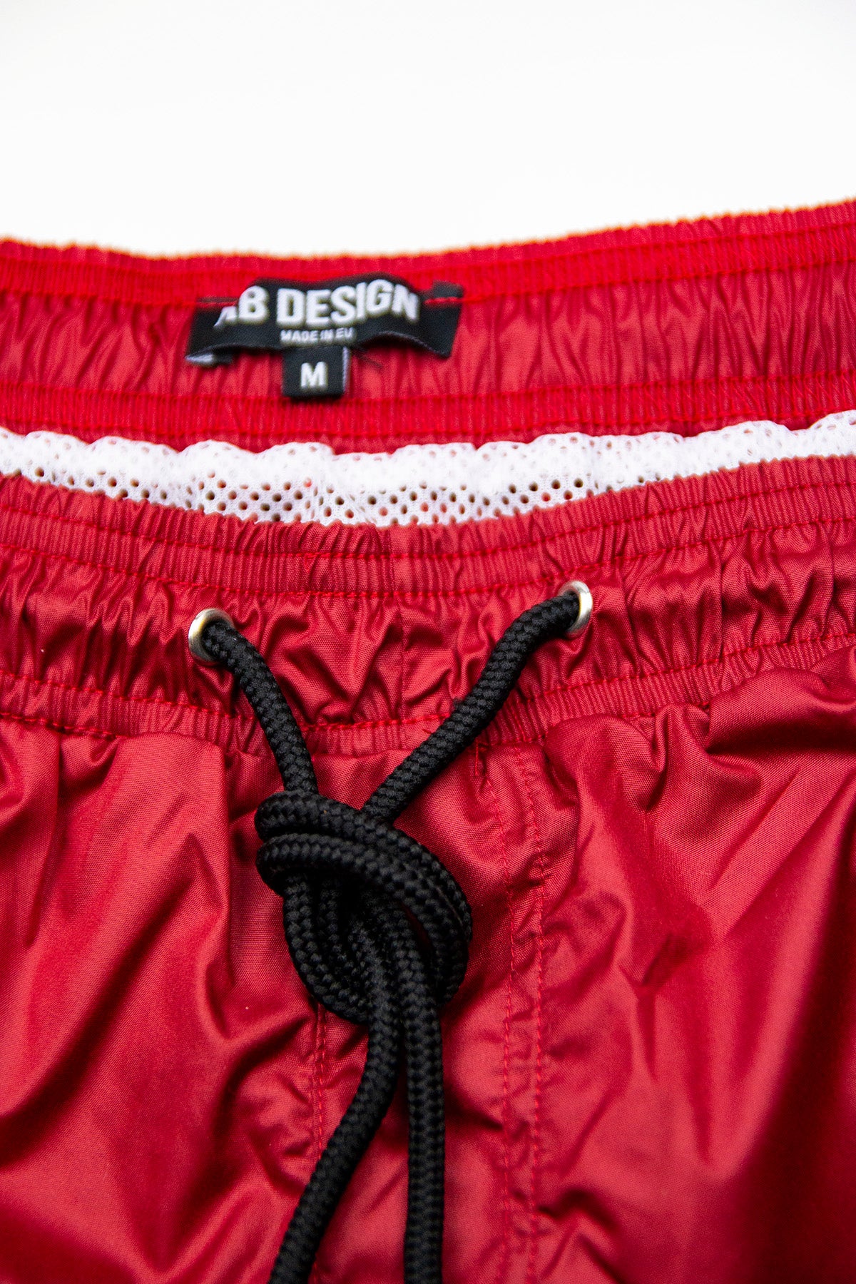 Bundle 3 - Red Beach Shorts + Black Hat White Logo + Tank Top MD885