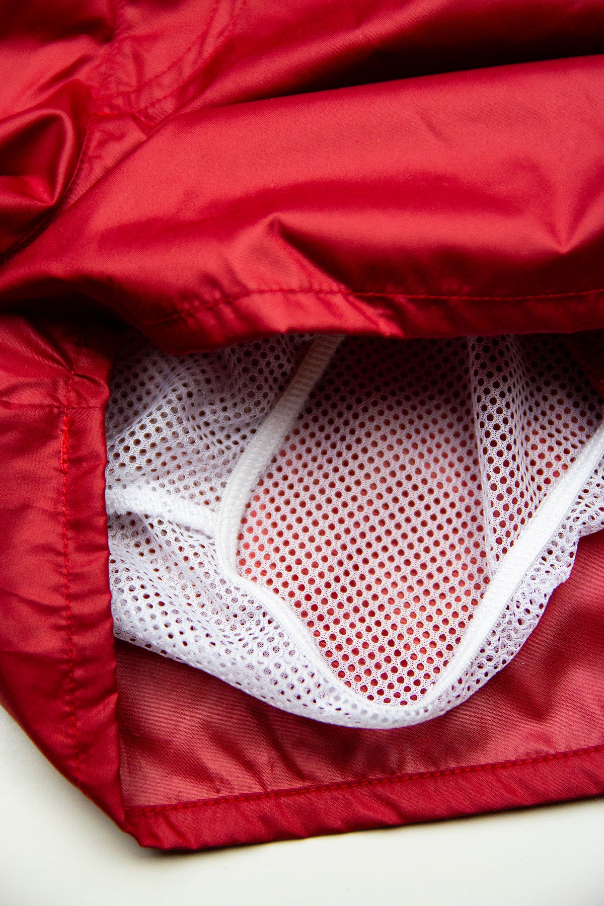 Bundle Red Mens Swimming Shorts + Black Hat BW01RB