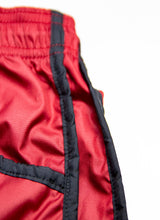 Bundle RED Mens Swimming Shorts + Black Hat BW02BH