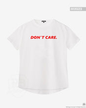 Women's T-shirt With Sayings "Don't Care" WTD25