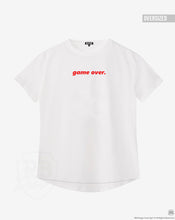 Women's T-shirt With Sayings " Game Over" WTD26 Red