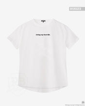 Women's T-shirt With Sayings "Living My Best Life" WTD29
